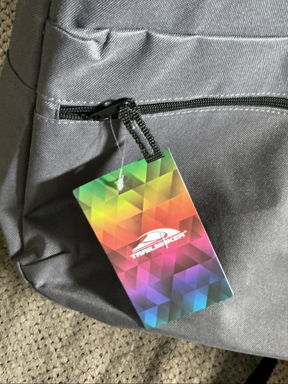Men’s Gray Backpack - Everyday Carry nwt trailmaker gray and blue